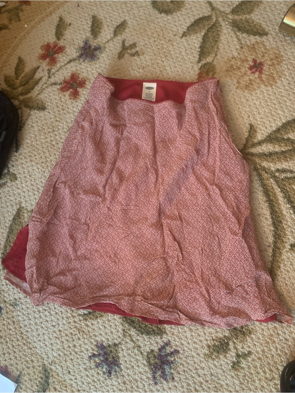 Old Navy Size 6 Midi Patterned Women's Skirt